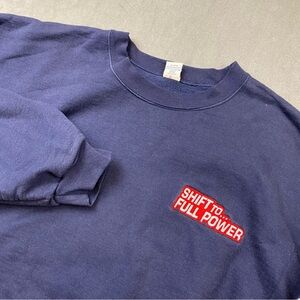 Vintage Makita Shift To Full Power Long Sleeve Tee XL Made In Canada